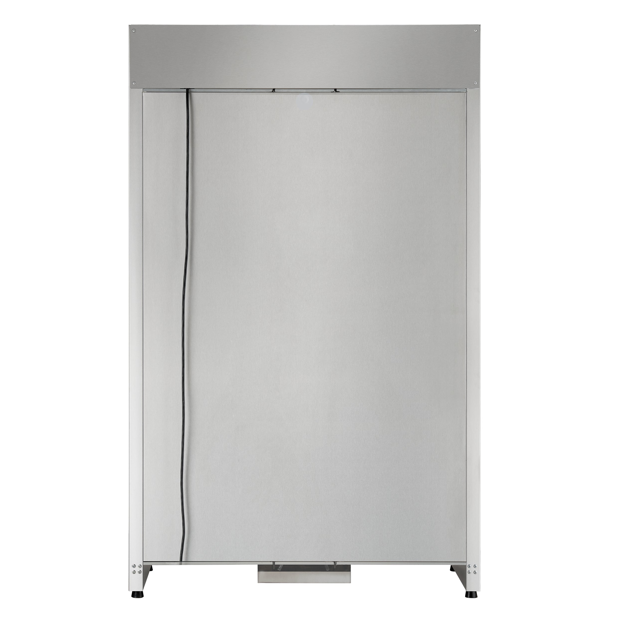 FORNO Abruzzo 48-Inch Dual Zone Wine Cooler, 24 cu.ft., 102-Bottle Capacity, Stainless Trim Shelves (Model FWCDR6611-48S)
