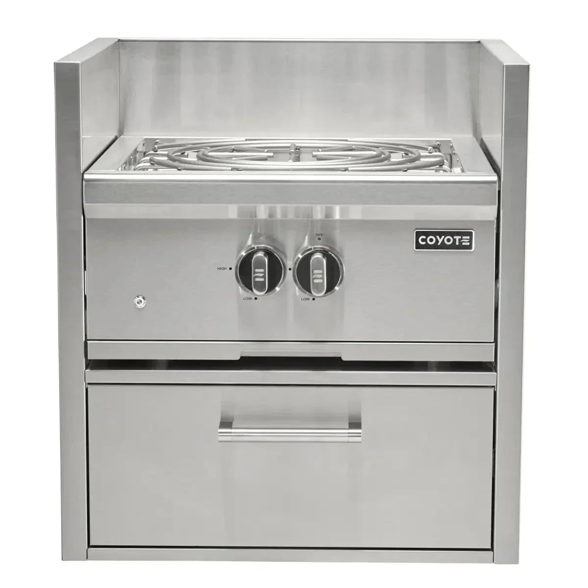 Asado / Power Burner Insert Sleeve with Storage Drawer