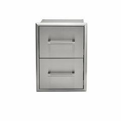 Coyote 16" Double Drawer Cabinet