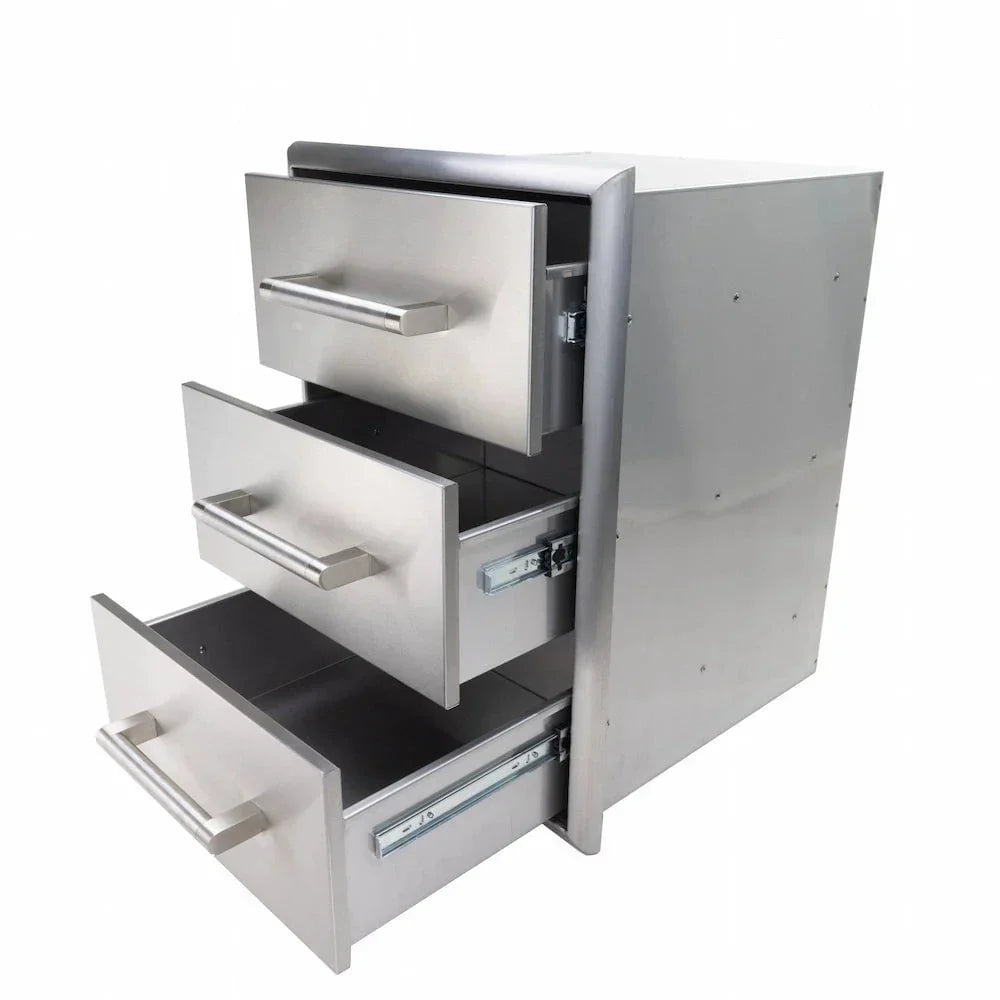 Coyote 18" Three Drawer Cabinet