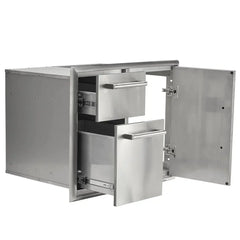 Coyote 31" Access Door & Double Drawer Combo
