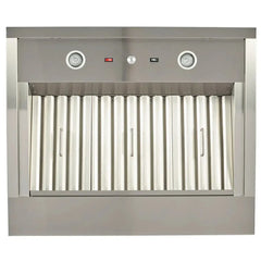 Coyote 42" W x 30" D Chimney Hood with LED Lights - MUST PURCHASE BLOWER SEPARATELY