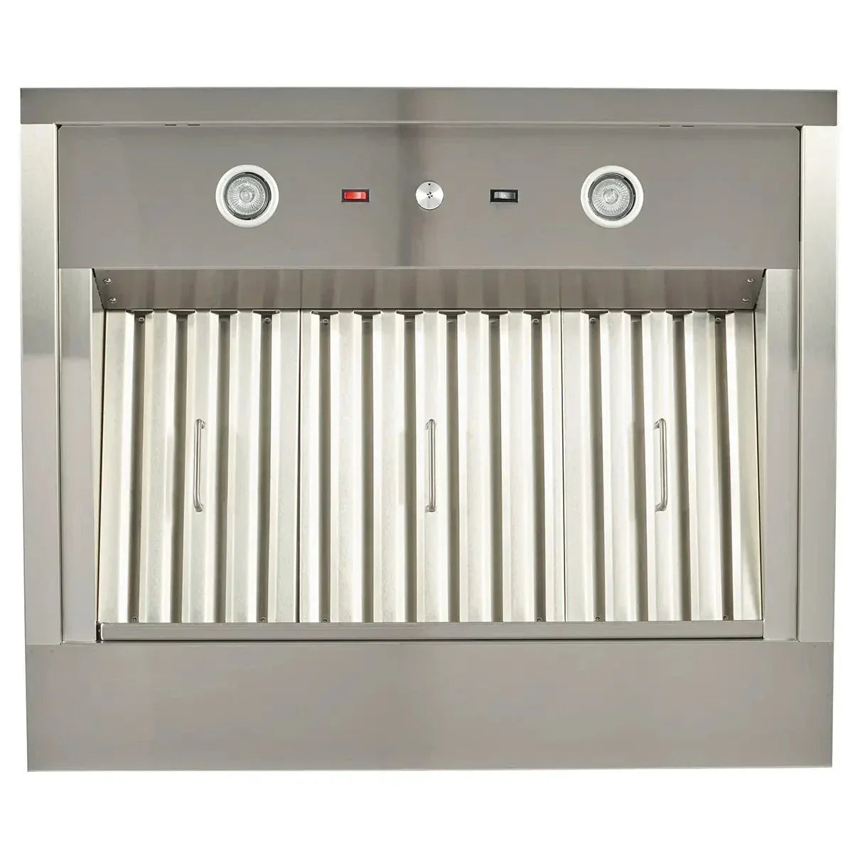 Coyote 48" W x 30" D Chimney Hood with LED Lights - MUST PURCHASE BLOWER SEPARATELY