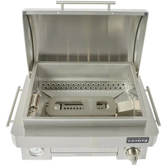 Coyote Portable Grill; Infinity burner up to 20,000 btu; LP Gas ONLY