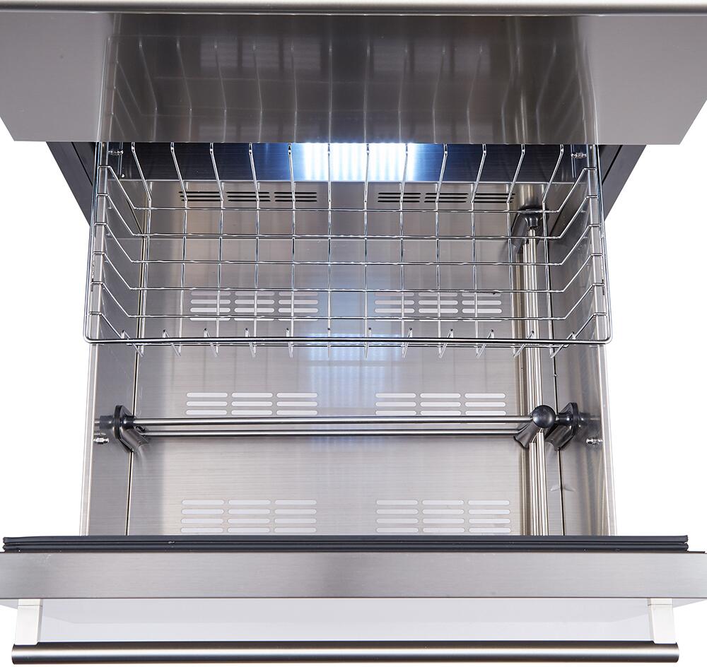 FORNO Appliance Package - 36 Inch Pro Gas Range, Range Hood, Refrigerator, Microwave Drawer, Dishwasher, Wine Cooler, AP-FFSGS6260-36-W-9