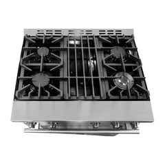 Forno Alta Qualita 30-Inch Freestanding Gas Range with Gas Cooktop and 4.62 cu. ft. Gas Oven in Stainless Steel (FFSGS6228-30S)