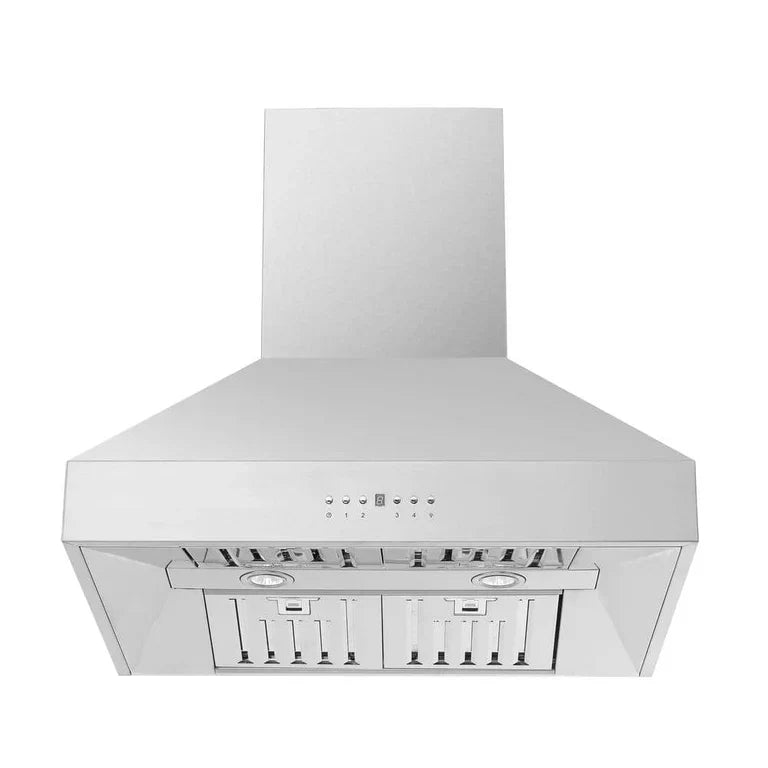 FORNO Appliance Package - 30" Dual Fuel Range, 30" Range Hood, 60" Refrigerator, Dishwasher, Microwave Drawer, Wine Cooler, AP-FFSGS6125-30-W-9